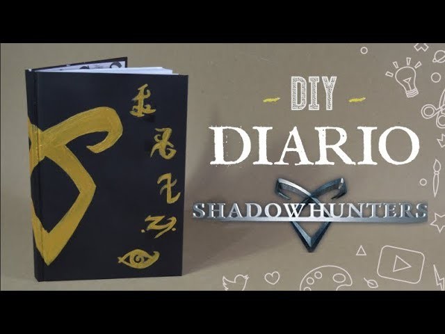 PP FANDOM - Diario de Cazadores de sombras -  Shadowhunters  DIY - PP Arts
