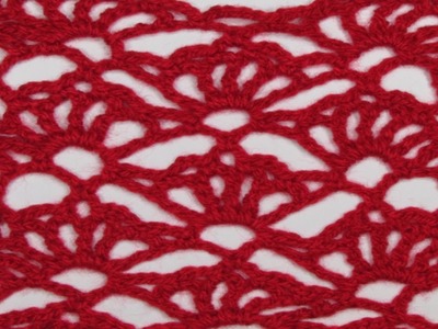 Punto crochet calado muy fácil de tejer - Mi Rincón del Tejido