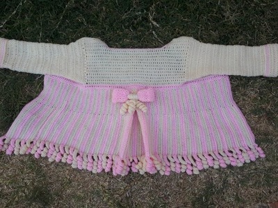 Sueter a crochet. super facil de tejer. crochet sweater - parte #2
