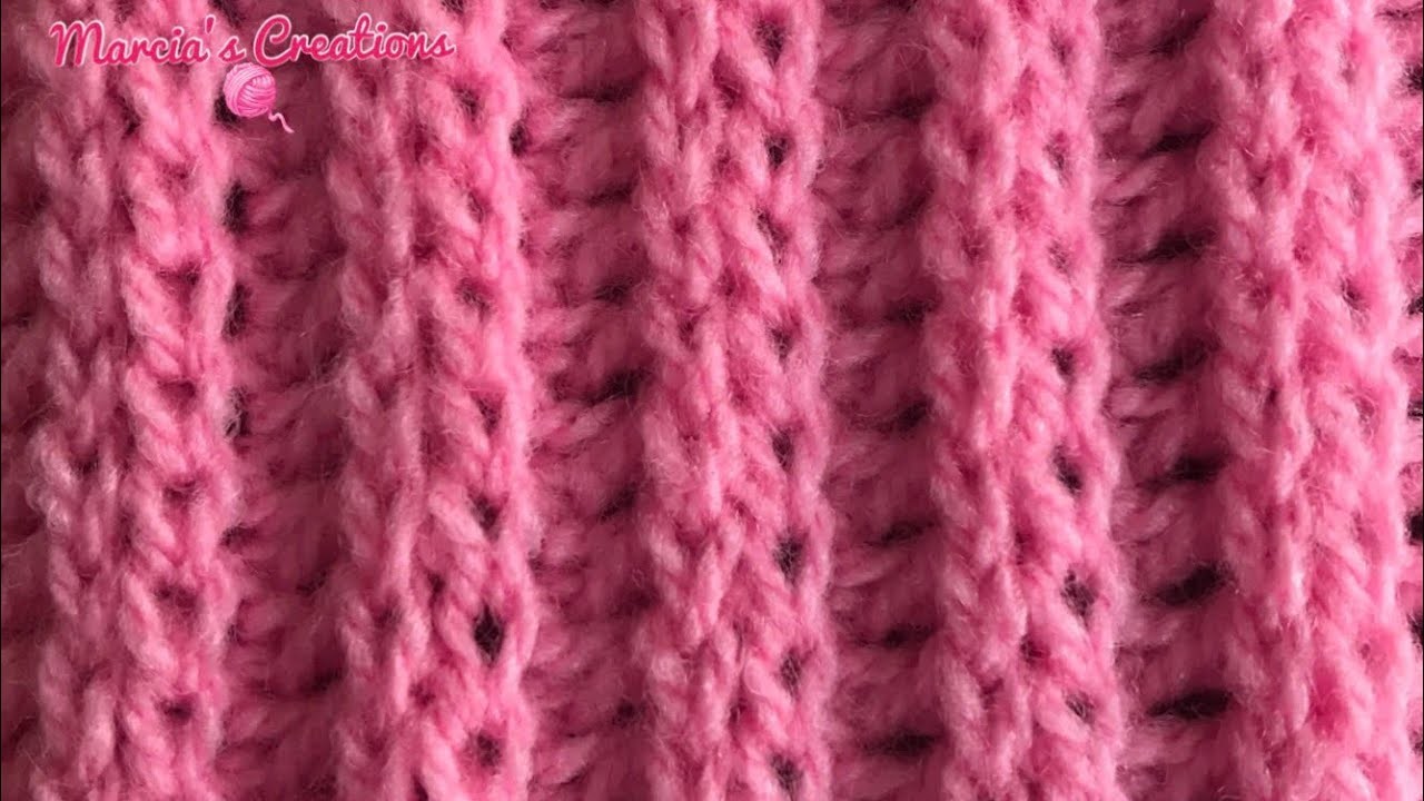 TEJIDOS A CROCHET: Doble Elástico. HOW TO CROCHET: Double Elastic