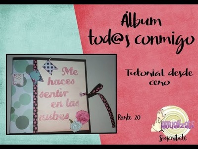 Tutorial | scrapbooking álbum desde cero | Todas.os conmigo 20 | Como lo hago: Forrar tapas