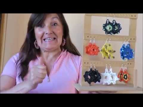 Arete o zarcillo en bolsa plástica