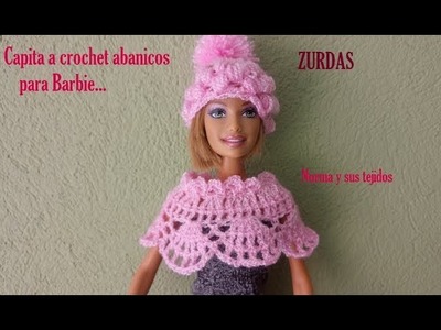 Capita a crochet abanicos para Barbie