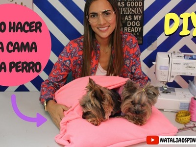 Como hacer cama para perros. DIY -Házla tu mismo - Tips by Natalia Ospina