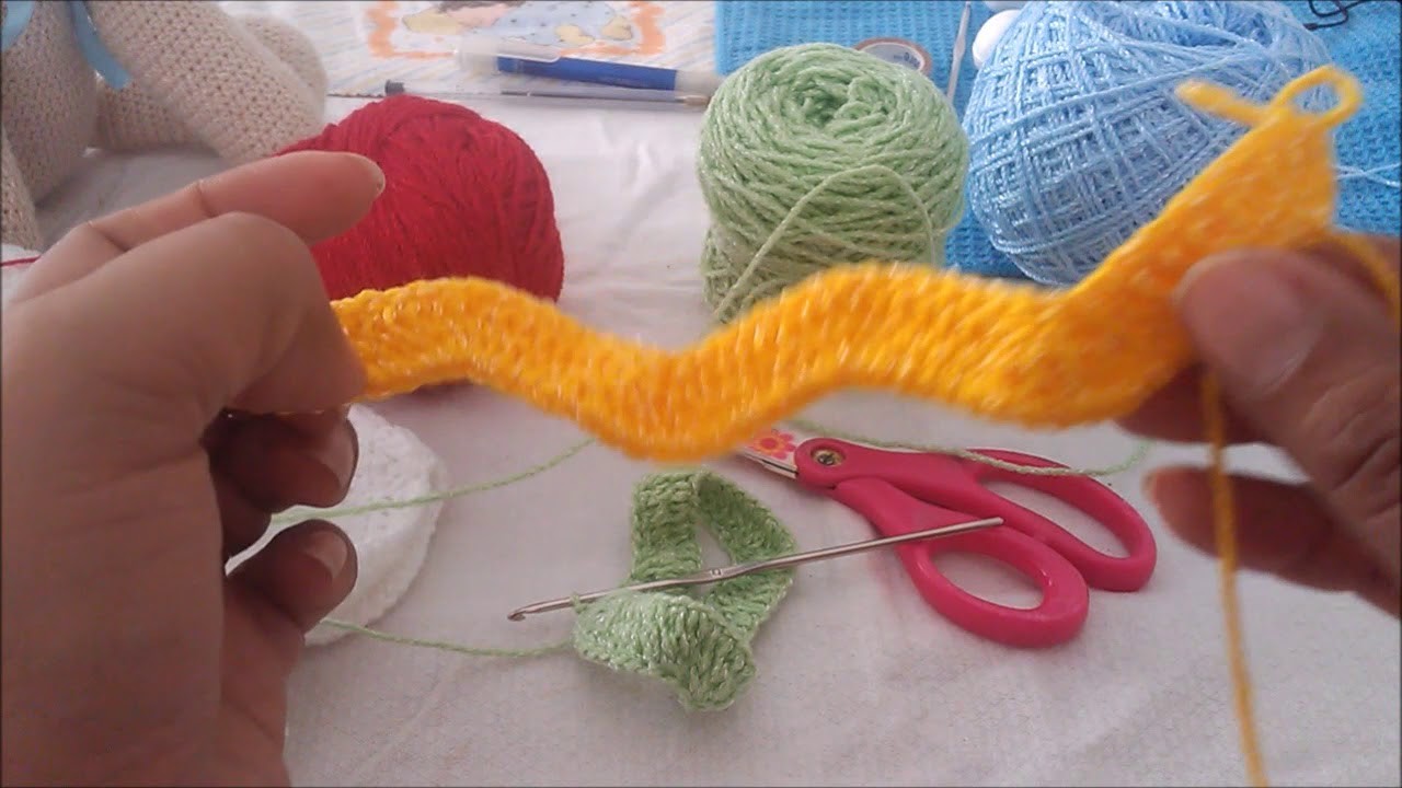 Como hacer el punto zig zag en crochet