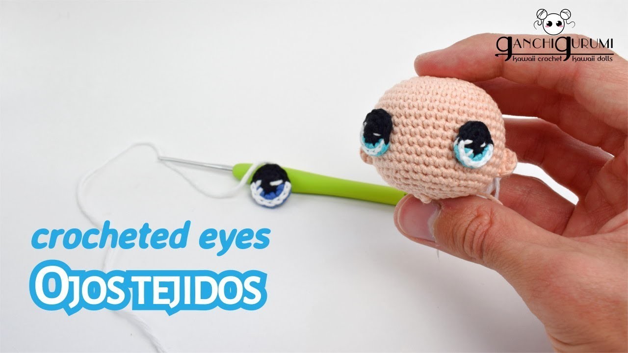 Cómo hacer ojos tejidos a crochet