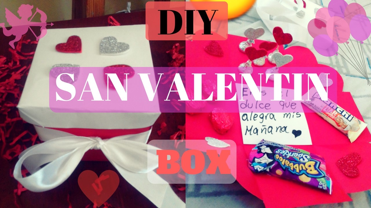 🎁 Caja sorpresa para mi novio en San Valentín (Incluye Moldes) 