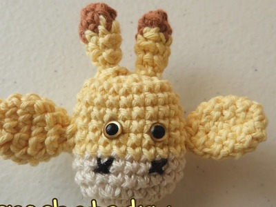 Jirafa Marcapáginas. Giraffe Bookmark amigurumi. Crochet Adriana