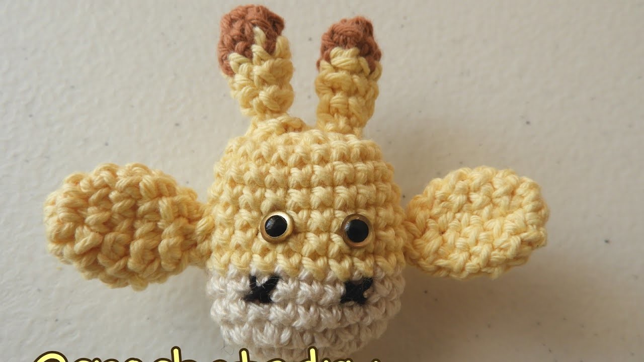 Jirafa Marcapáginas. Giraffe Bookmark amigurumi. Crochet Adriana