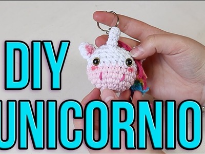 Llavero unicornio amigurumi - DIY crochet unicorn - Ganchillo hasta la luna