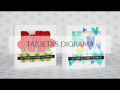 MOLT CRAFT + LA PAREJA CREATIVA: 23.04.2018 Demo tarjetas diorama