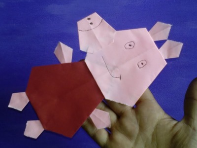 Origami - Peppa Pig de papel