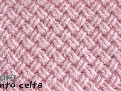 Punto diseño CELTA tejido a crochet. Tejiendo Perú