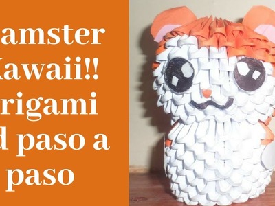 QVHH 12 3d Origami   Hamster Kawaii