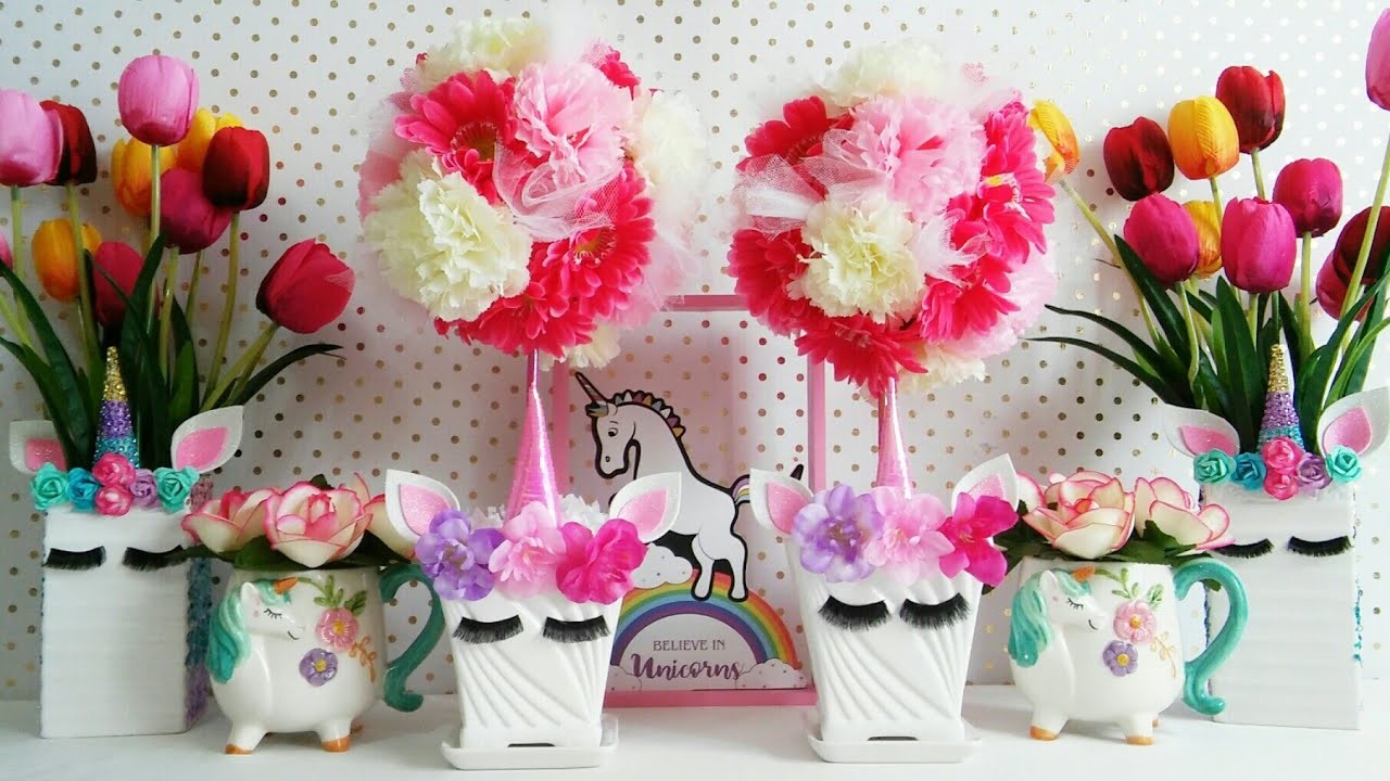 Topario Unicornio de Flores
