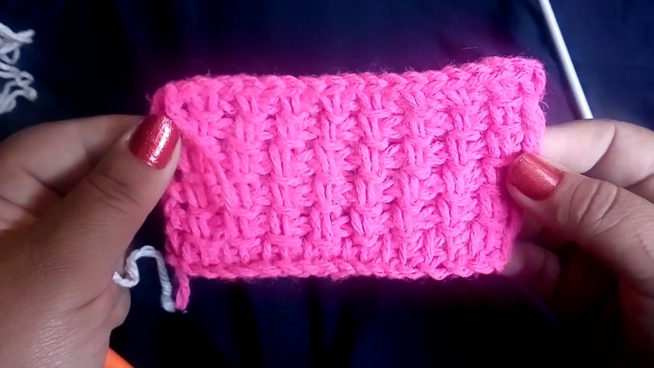 Tunecino: punto tupido #3