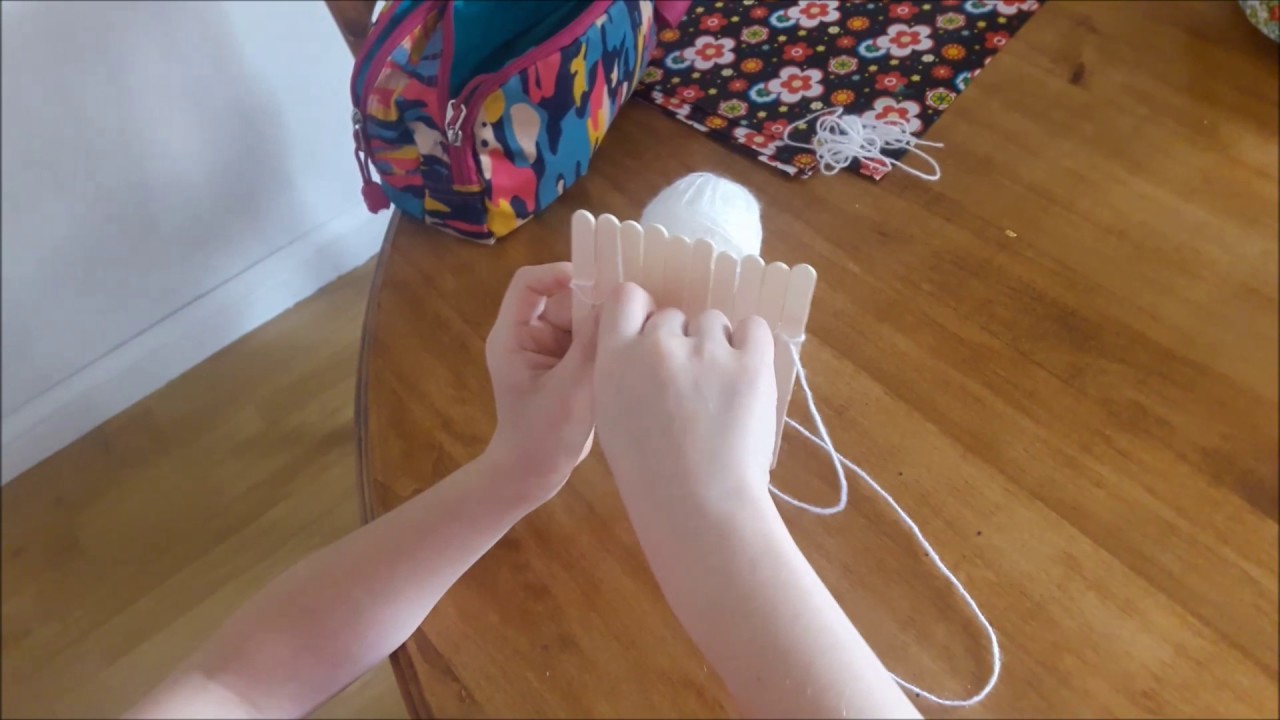 Como hacer un apoya vasos con palitos de helado!-el mundo de sofi