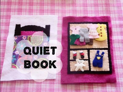 Cómo hacer un quiet book - Parte 1: El dormitorio