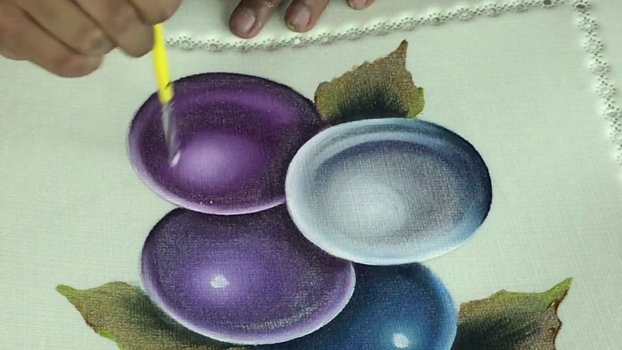 Como pintar esferas navideñas por Hugo Espinosa