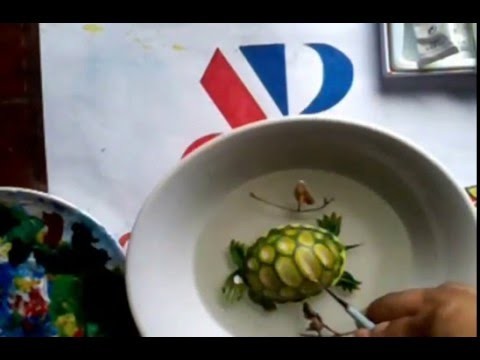 Como pintar una Tortuga en 3D