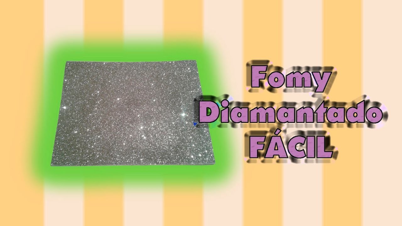 DIY | Fomy Diamantado | FÁCIL | PumitaNegraArt????