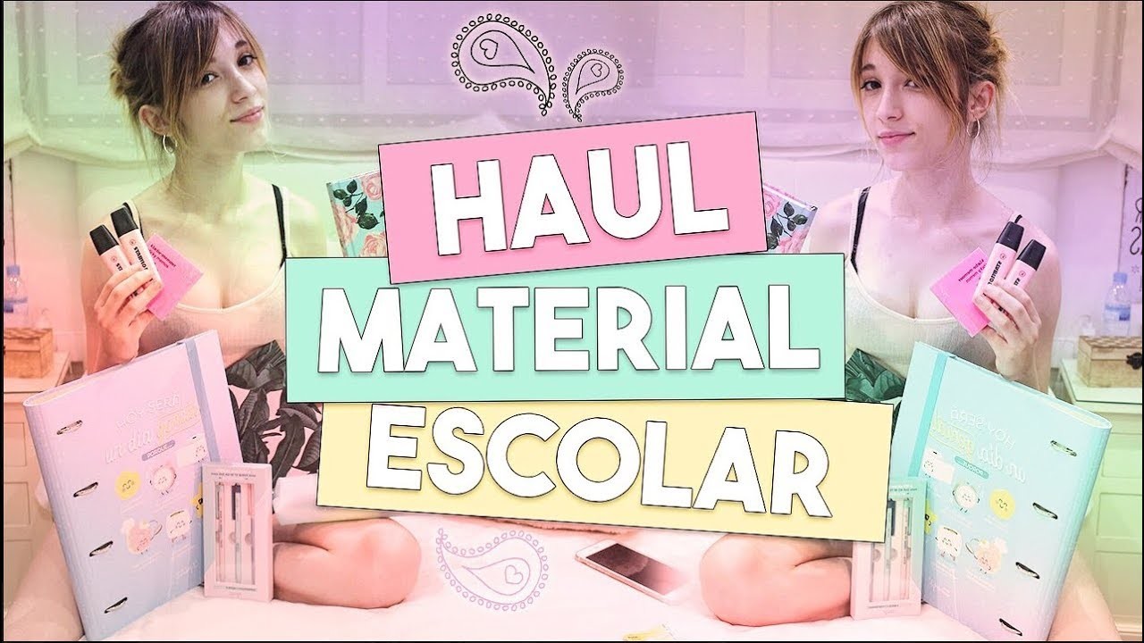 HAUL MATERIAL ESCOLAR 2017-2018 || Rebeca Stones