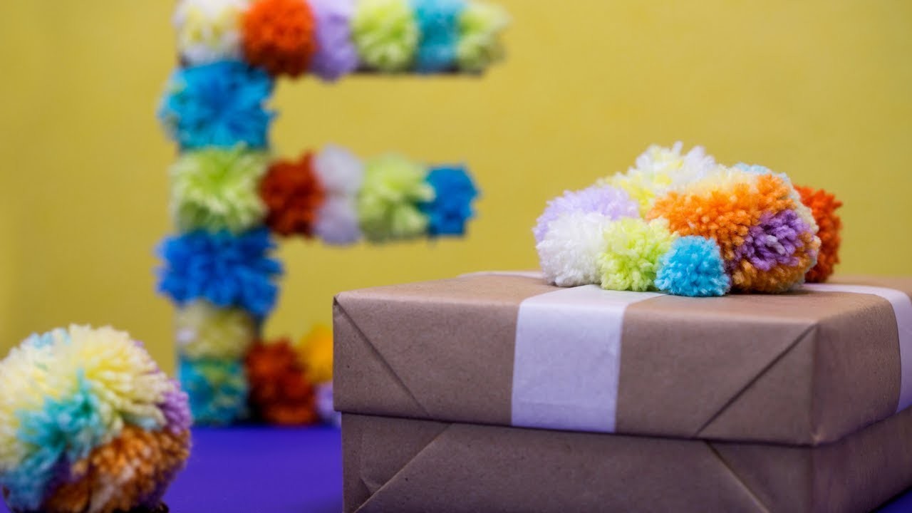 Manualidad | Cómo hacer pompones de estambre