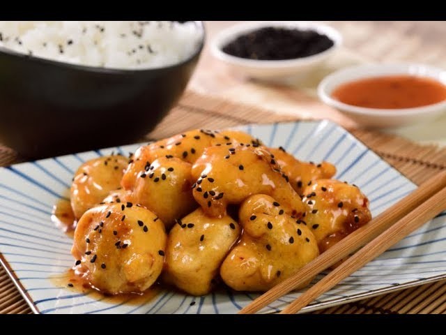 Pollo Agridulce Crujiente | Pollo Frito Oriental