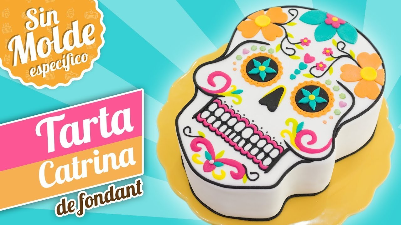 TARTA CATRINA | CALAVERA MEXICANA ???????????? | Quiero Cupcakes!