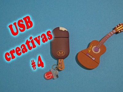 Usb Paleta magnun y Guitarra. Memorias usb creativas #4