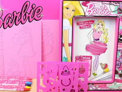 Barbie - Crea tus propios diseños | Juguetes de Barbie en español | Vestir muñecas Barbie
