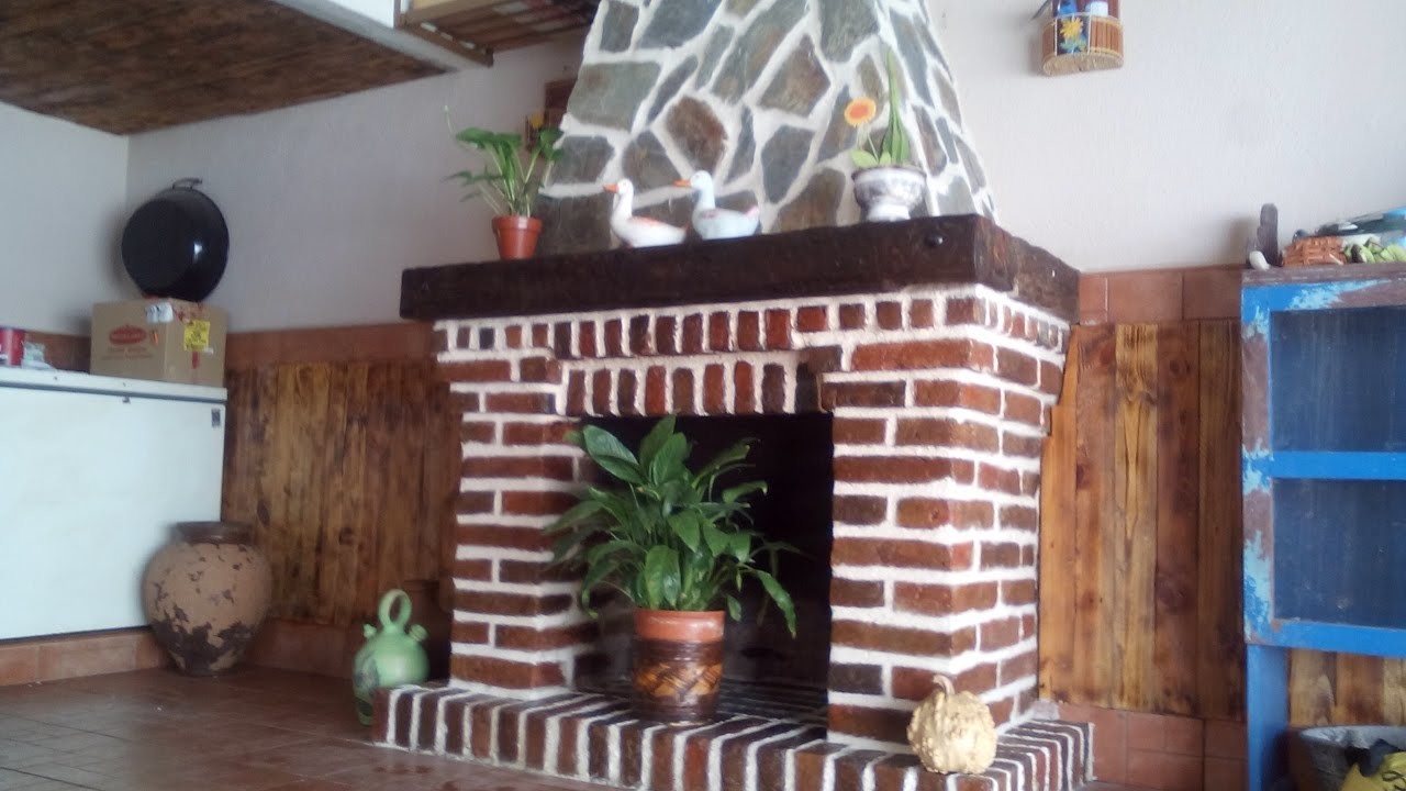 Como hacer una Chimenea - How to make a fireplace