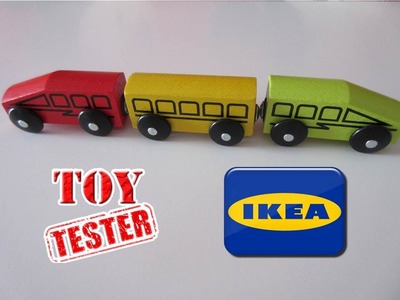 Ikea tren | Juguetes de Ikea | Trenes de juguete | Juguetes para niños por Toy Tester