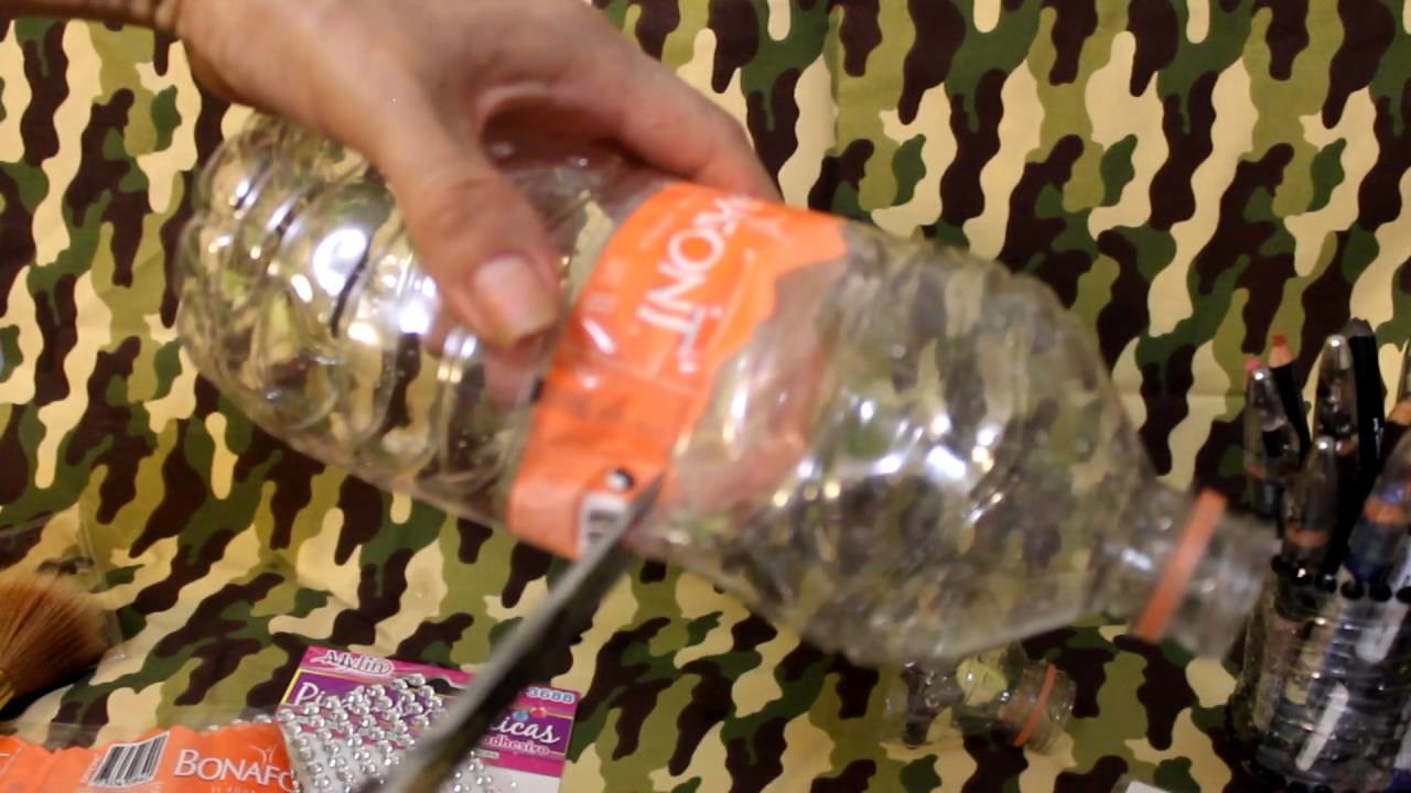 Manualidades con envases de agua