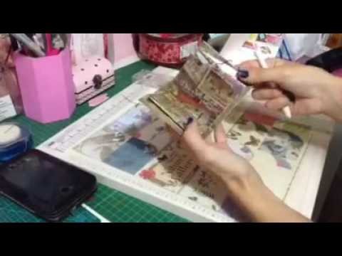 Mini Álbum con una sola hoja de Scrap