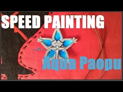 SPEED Painting. Paopu amuleto de Aqua KH