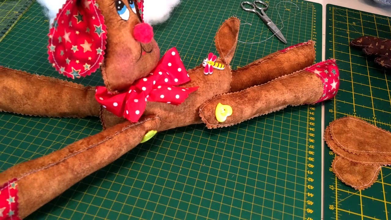 TUTORIAL RENO DE NAVIDAD (EXCLUSIVO TEXTIL COLMENAR)