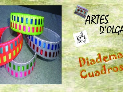 Cómo decorar diademas con cintas. Cuadros