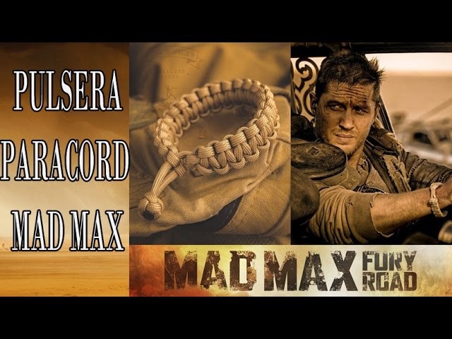 Como hacer Pulsera Paracord MAD MAX. Make a Mad Max Style Paracord