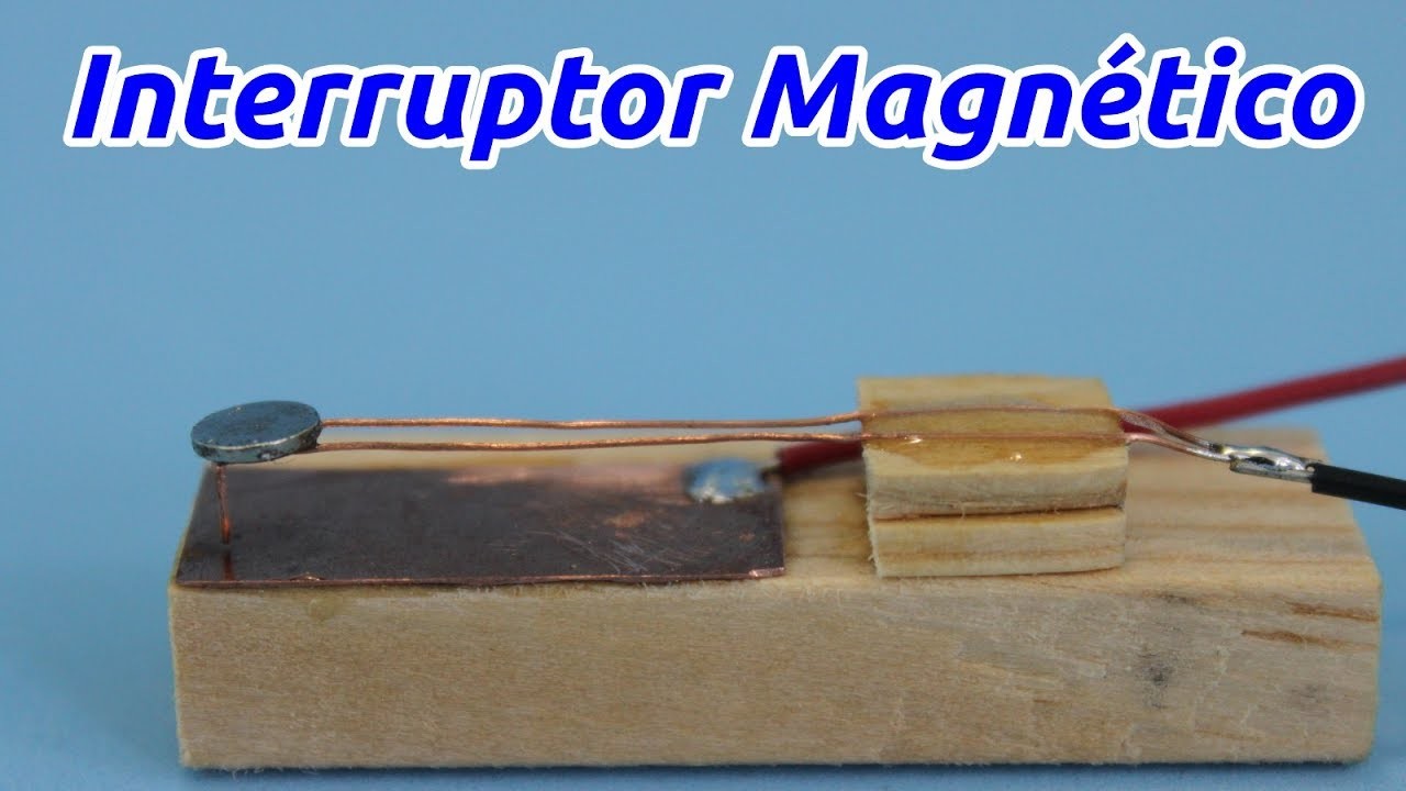 Cómo Hacer un Interruptor Magnético o Reed Switch