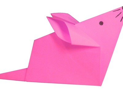 Cómo hacer un ratón de origami