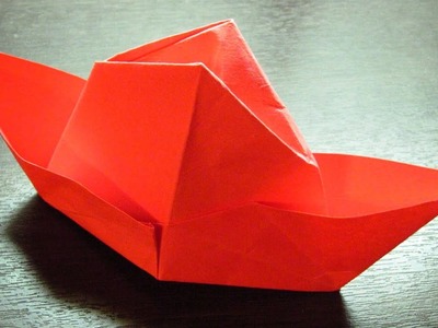 Como hacer un SOMBRERO COWBOY de papel | Origamis de papel paso a paso SUPER FACIL!