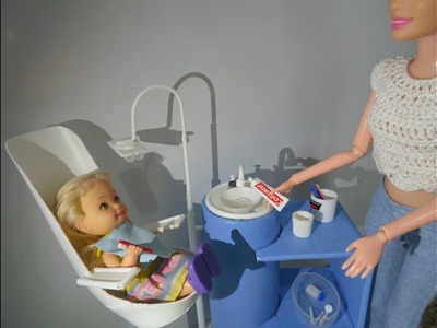 Como realizar set para muñeca o barbie dentista (3ra Parte)