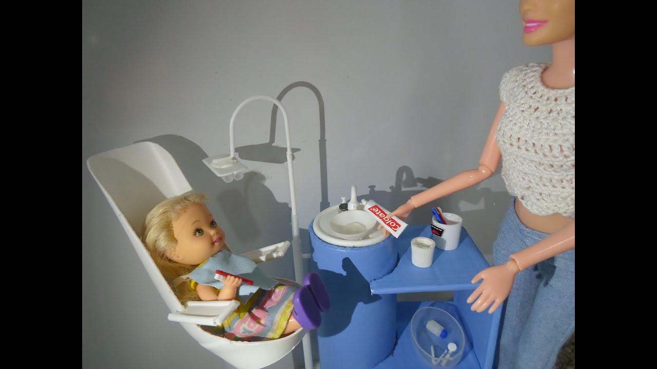 Como realizar set para muñeca o barbie dentista (3ra Parte)