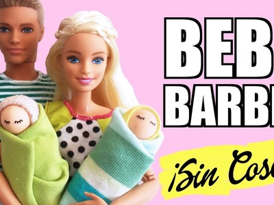 ????????DIY???????? Cómo hacer bebés con porcelana fría casera ¡Barbie y Ken son padres de gemelos!