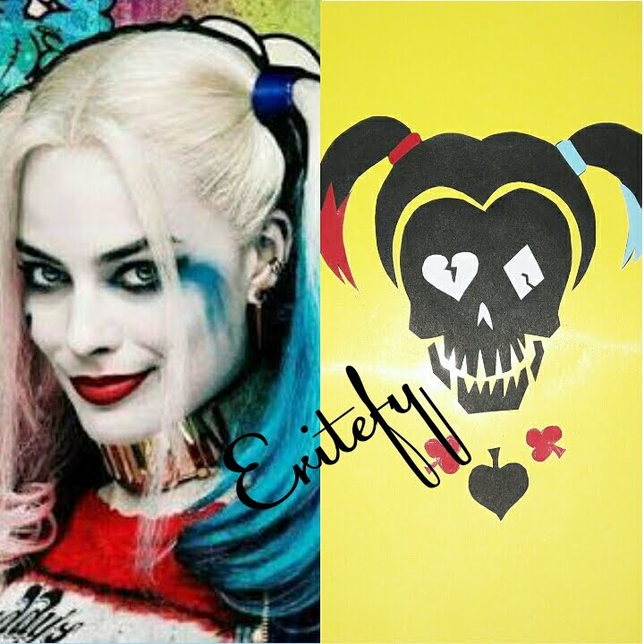 DIY Decora tus cuadernos ♠♣ Suicide squad ♣♠ Harley Quinn!!