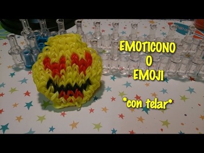 EMOTICONO emoji de gomitas con telar