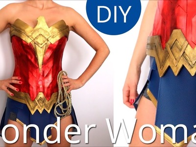 Haz la Armadura de Wonder Woman I Cosplay I Craftabulous