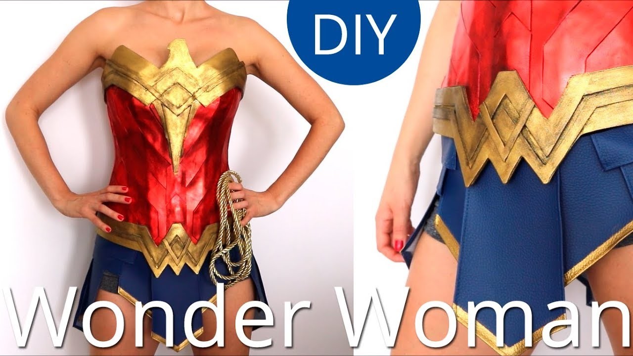 Haz la Armadura de Wonder Woman I Cosplay I Craftabulous