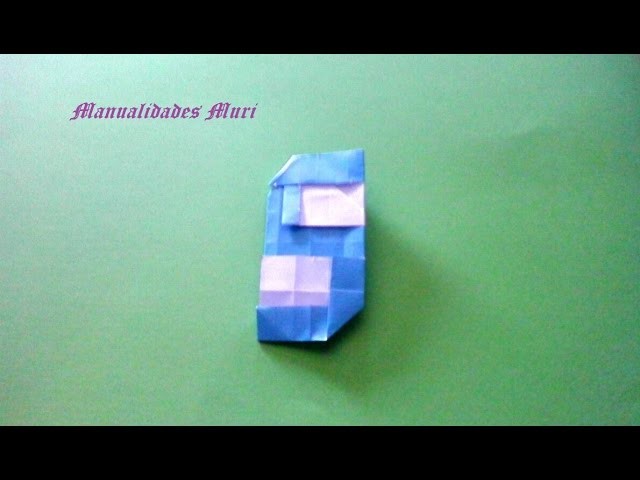 Origami. Alphabet. Letter S. Lettre S. Letra S